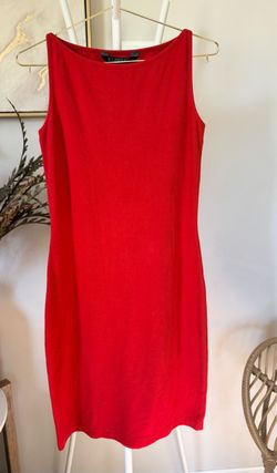 Express Red Sleeveless Mini Dress size 3/4