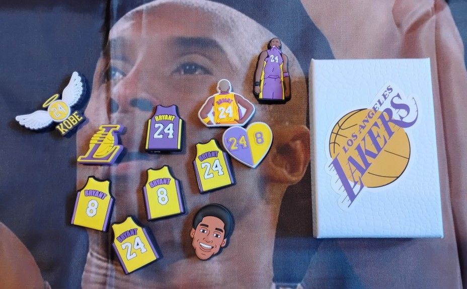 Kobe Bryant Banner 3 x 5 Ft & Jibbitz