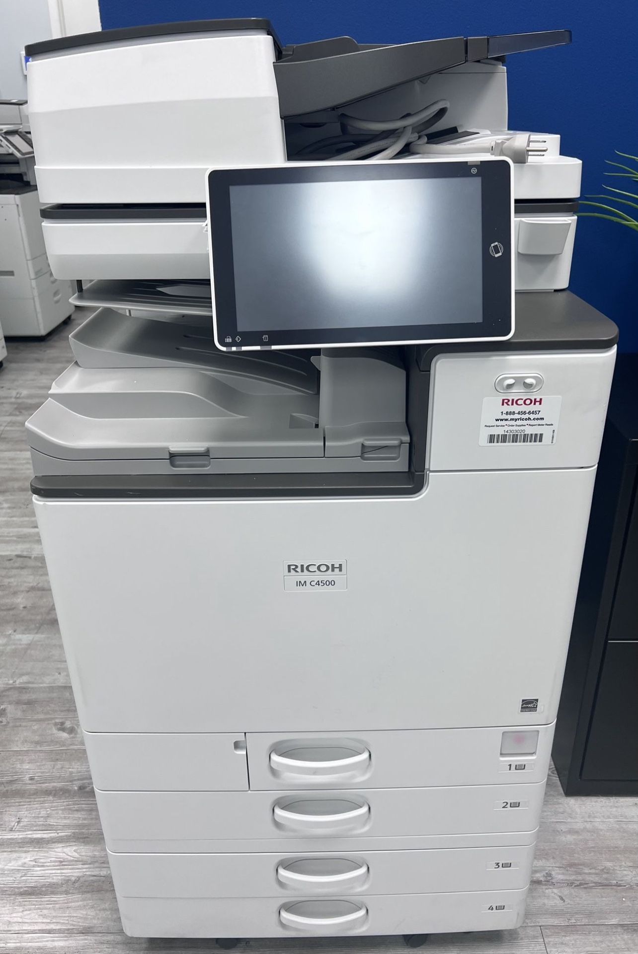 RICOH MC4500 COPIER MACHINE