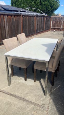 Table with chairs