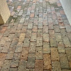 Pavers 6”x 11”x 4” to cover Approximately 10’ x 20’  maybe 250-300 pavers