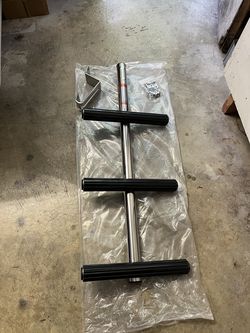 3-Step Marine Boat Diver Ladder w/Mounting Bracket, Stainless Steel