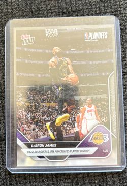 LeBron James Post Season Dunk