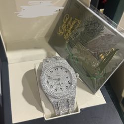 Moisanite Men’s Watch 41 Mm 