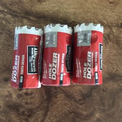 1 1/8” Milwaukee hole dozer