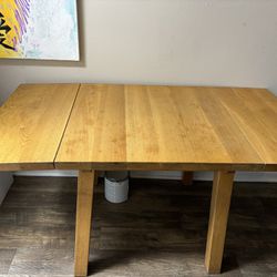 Table With Leaf Ends