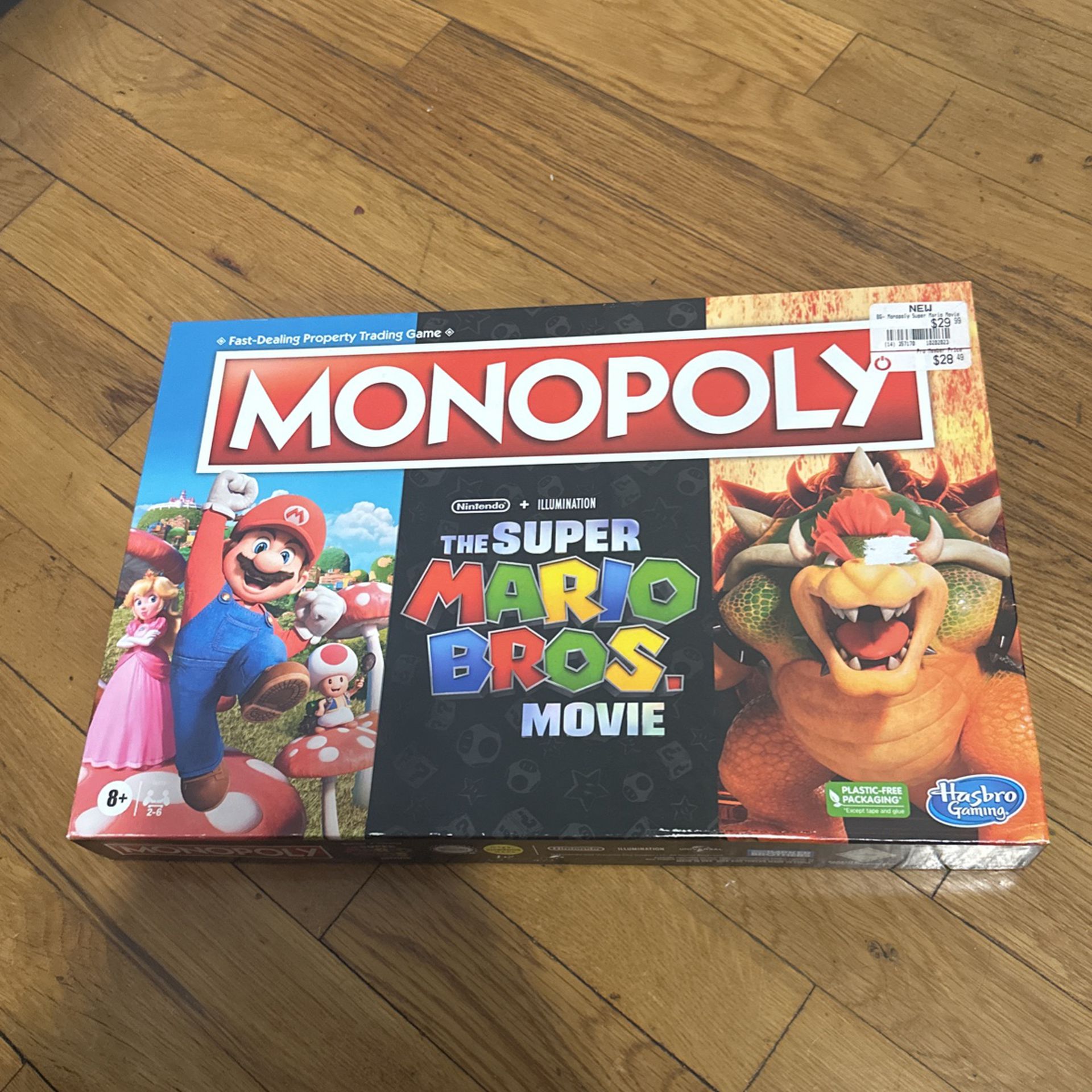 Monopoly the Super Mario bros Movie 