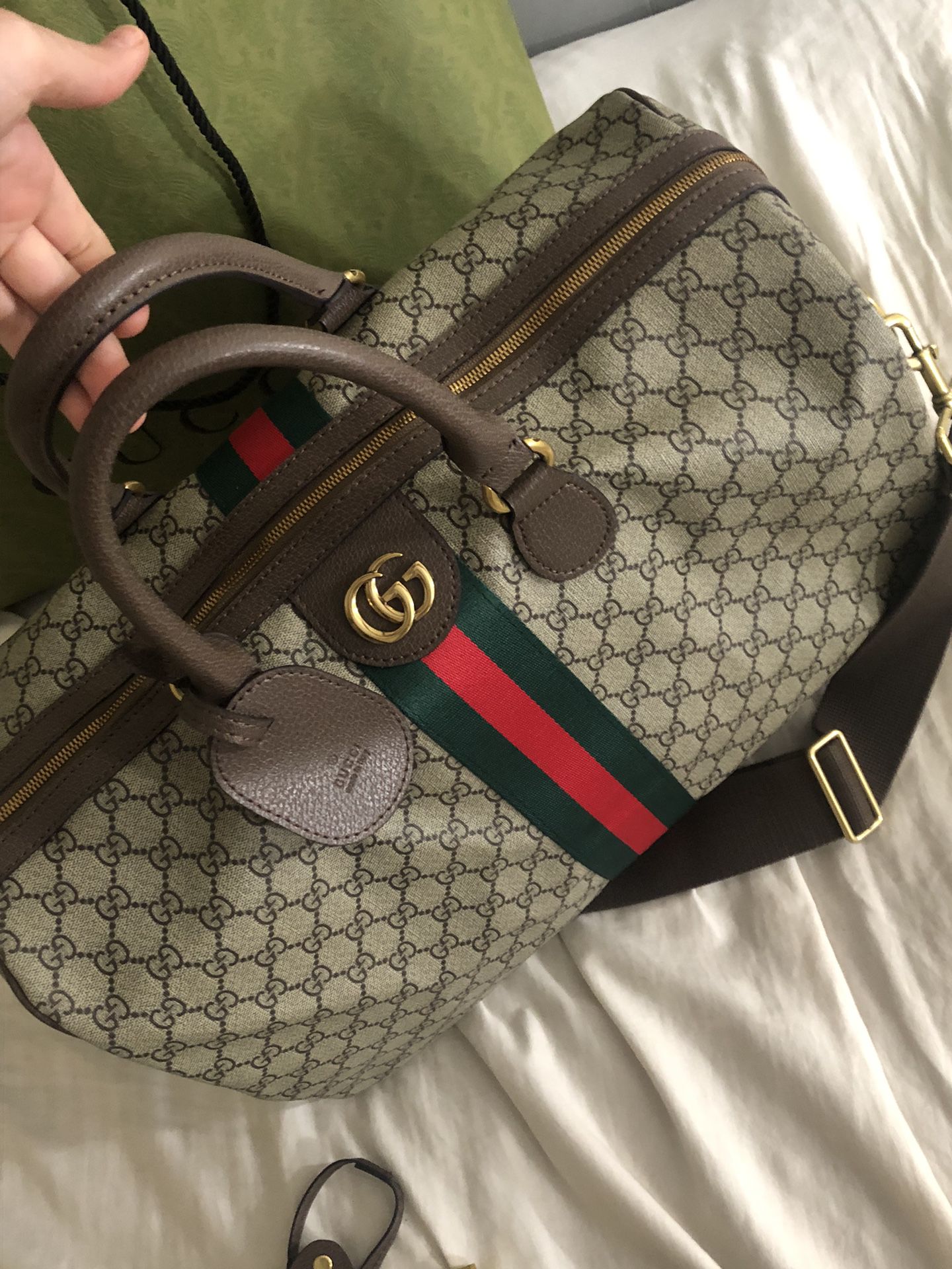 Gucci travel bag authentic for Sale in Santa Clara, CA - OfferUp