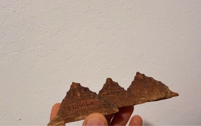 Vintage Wood Hand Carved Tiny Elf Doll Gnome Home Village Pixie Folk Art Cottage