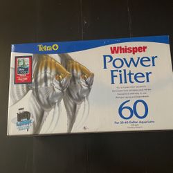 Whisper Power Filter 30-60 Gallons