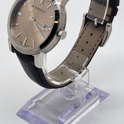 Burberry - The City, Swiss Brown Leather Men's Quartz Watch - BU9011