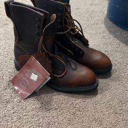 Red Wing Oil Tanned Work Boots Size 7.5