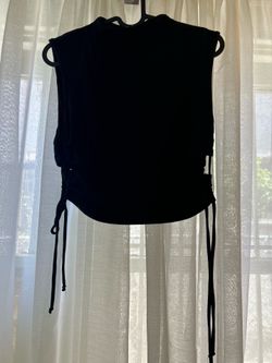 Windsor Black Crop Top