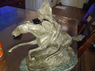 Warriors by fredric Remington