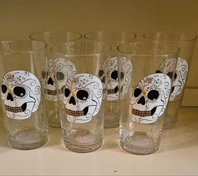 Skeleton Glass Drinkware
