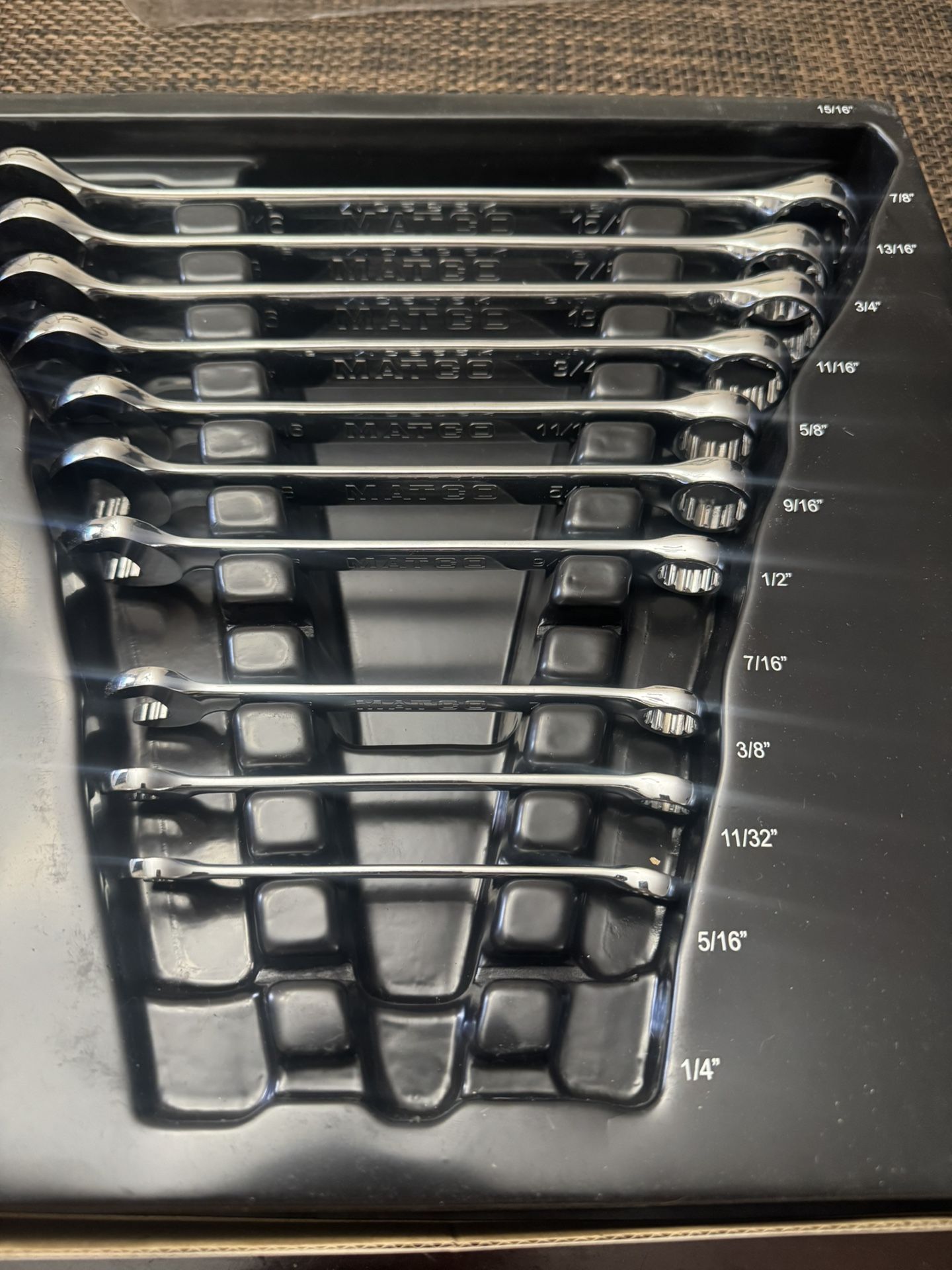 Matco SAE spline Box Wrenches