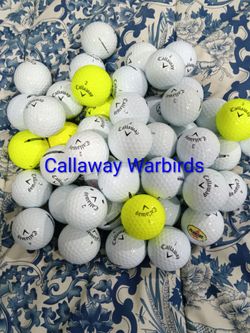50 Used Callaway Warbirds in Excellent Condition NM