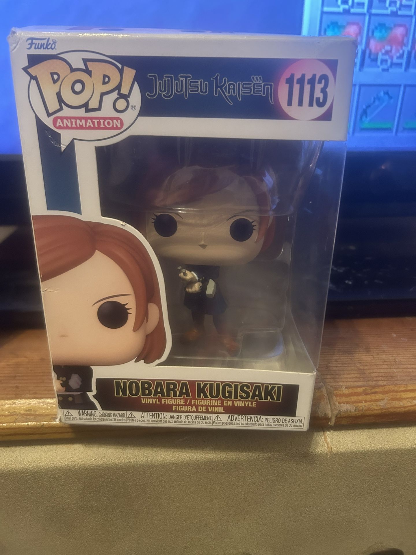 Jujutsu Kaisen Funko Pop Nobara Kugisaki (Never Opened) #1113