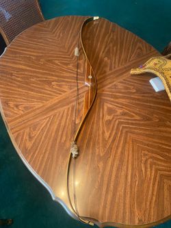 Bear Archery AM0-56 Recurve Bow 56in 55lb Draw Brown/Green KR38/89