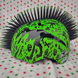 Raskullz Mohawk Toddler Helmet XS ages 3-5