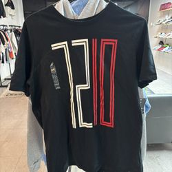 Jordan Retro 11 72-10 Jumpman Shirt Mens 3XL Black Short Sleeve Graphic Tee size large