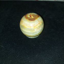 Polished Green Onyx  Sphere