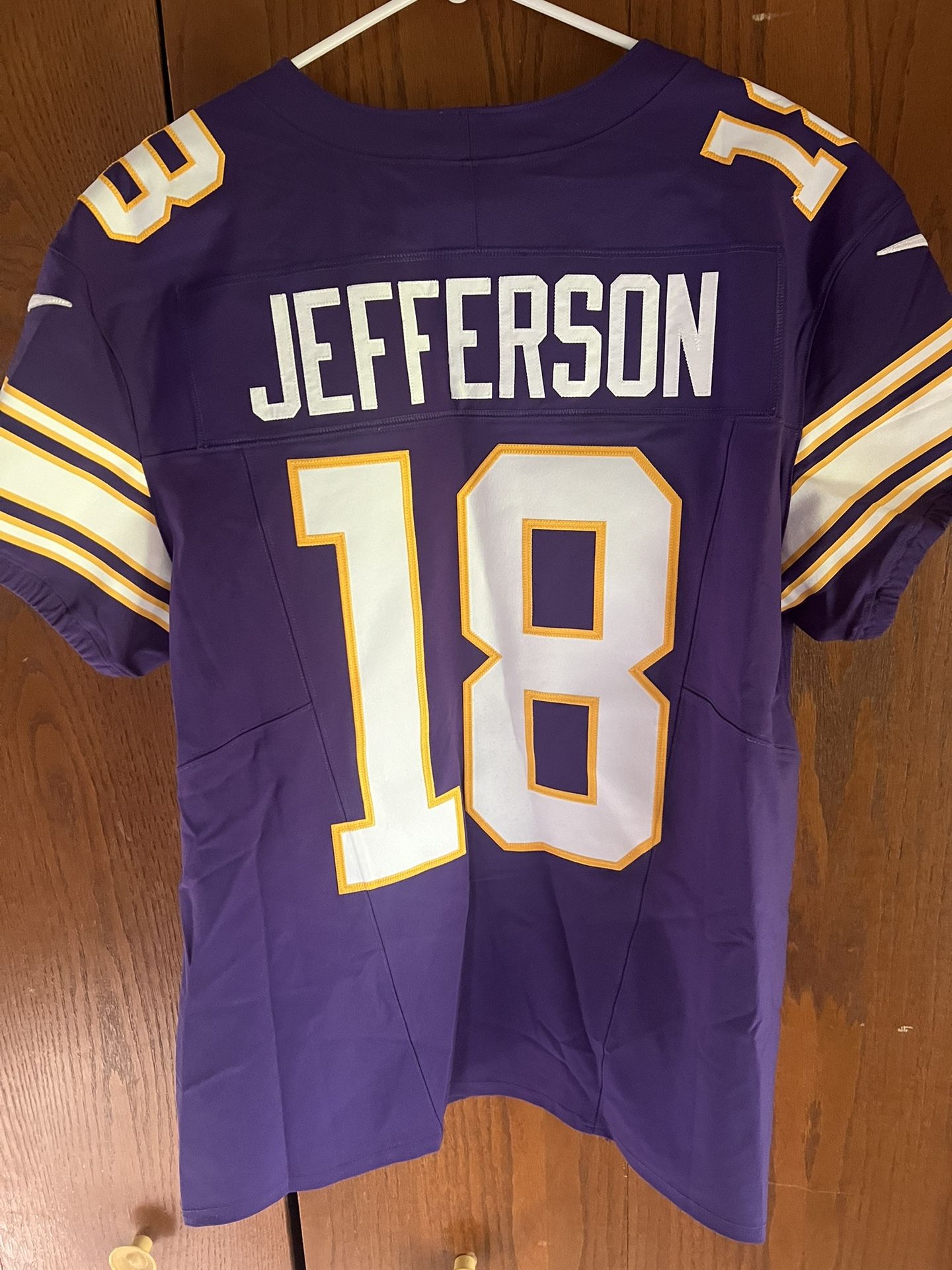 Nike On-Field Vikings #18 Justin Jefferson Jersey