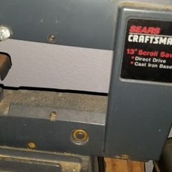Sears Craftsman 13' Scroll Saw With Table