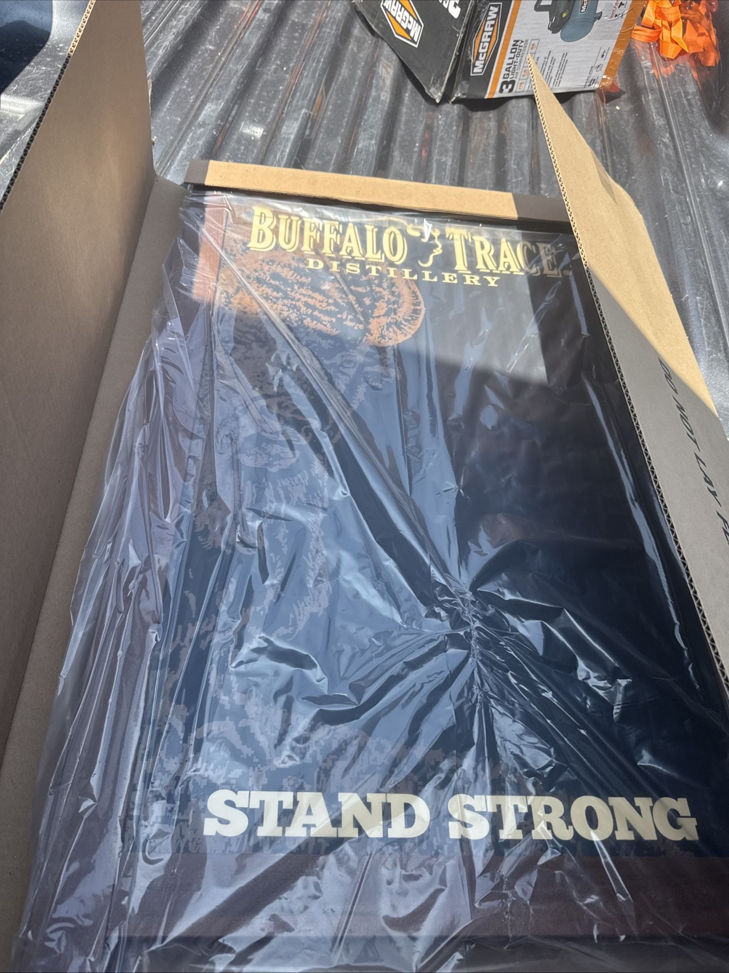 Buffalo Trace A Fram Sandwich Chalk Board Sign