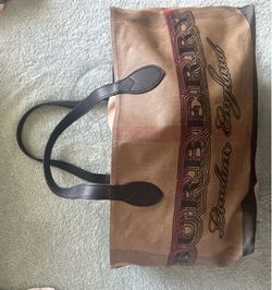 BB reversible canvas tote
