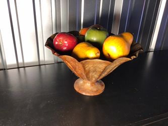 Decorative Metal bowl.