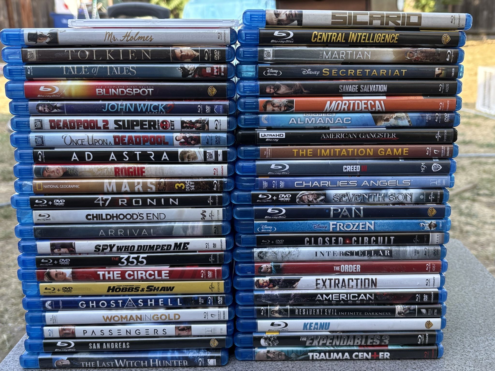 Blu Ray movies