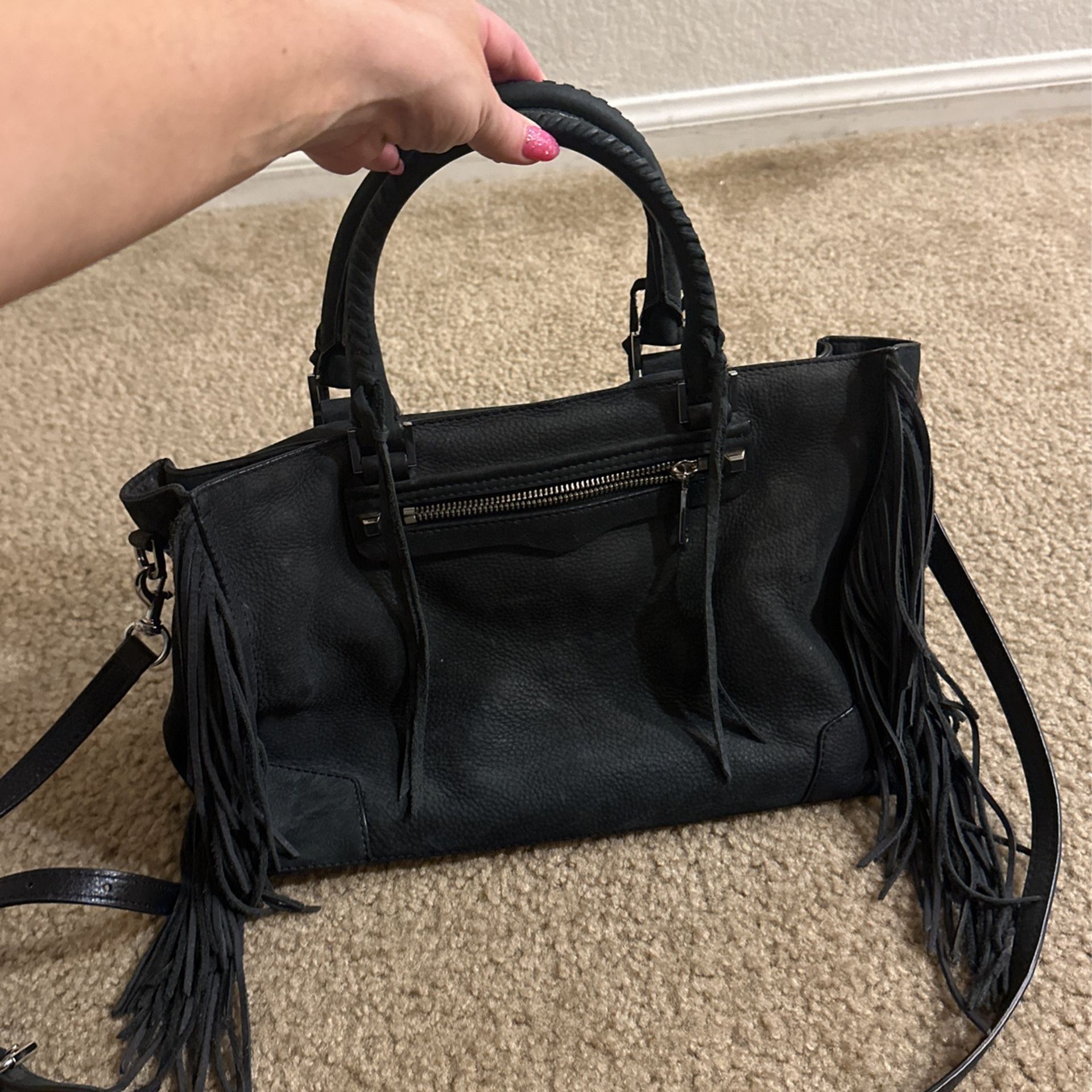 Rebecca Minkoff Leather Fringe Bag 