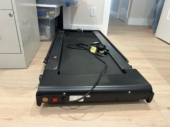 Compact treadmill
