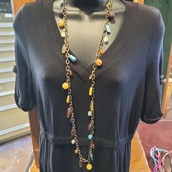 Necklace Multocolor Stones