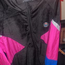 80's Retro Windbreaker Jacket From Pink Dolphin 