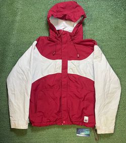 Vintage 2000s American Eagle red and white jacket