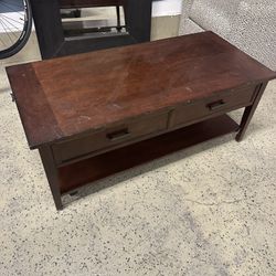 Wooden Coffee Table 