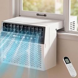 1895h  U-Shaped Window Air Conditioner, 12,000BTU Air Conditioner Window Unit, Cools up to 550 Sq. Ft, Window AC with Cool, Fan, Dry, Sleep, Energy Sa