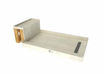 Tile redi shower pan
