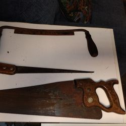 Vintage Hand Saw Set