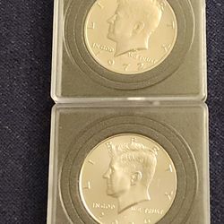 1972 D and 2006 P Kennedy Half Dollars