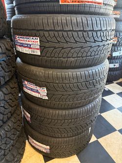 Vendo 295/35/R24 las 4 llantas nuevas American las 4 por $540