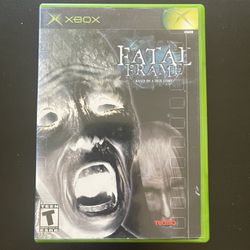 Fatal Frame For Xbox