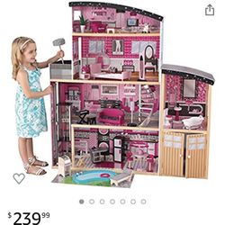 Wood Doll House Large