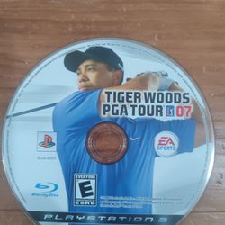 PS3 TIGER WOODS PGA TOUR 07