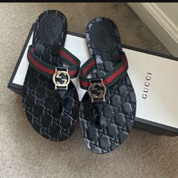 Women Gucci Sandals Sz37.5