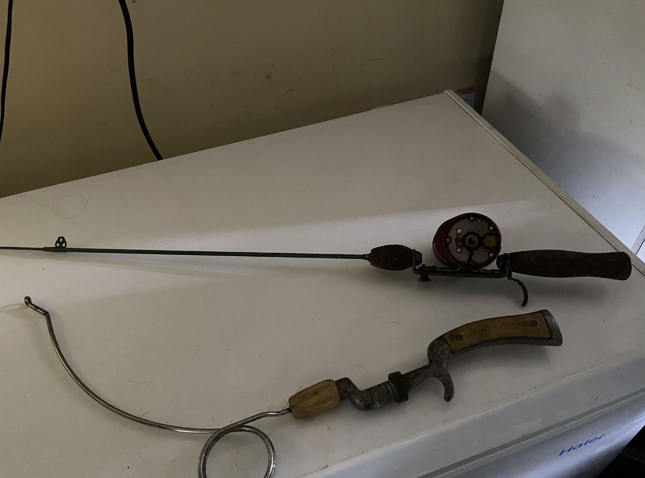 Pair Of Antique Fishing Rods