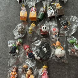 New Mario Brothers Bundle/Cake, Toppers, Cupcake Toppers