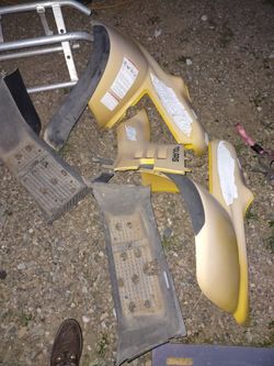 Polaris 5 00 Front Fenders And Nerf Bar Covers